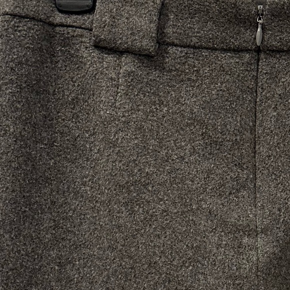 J. Crew Wool Mini Gray Skirt - Picture 4 of 8